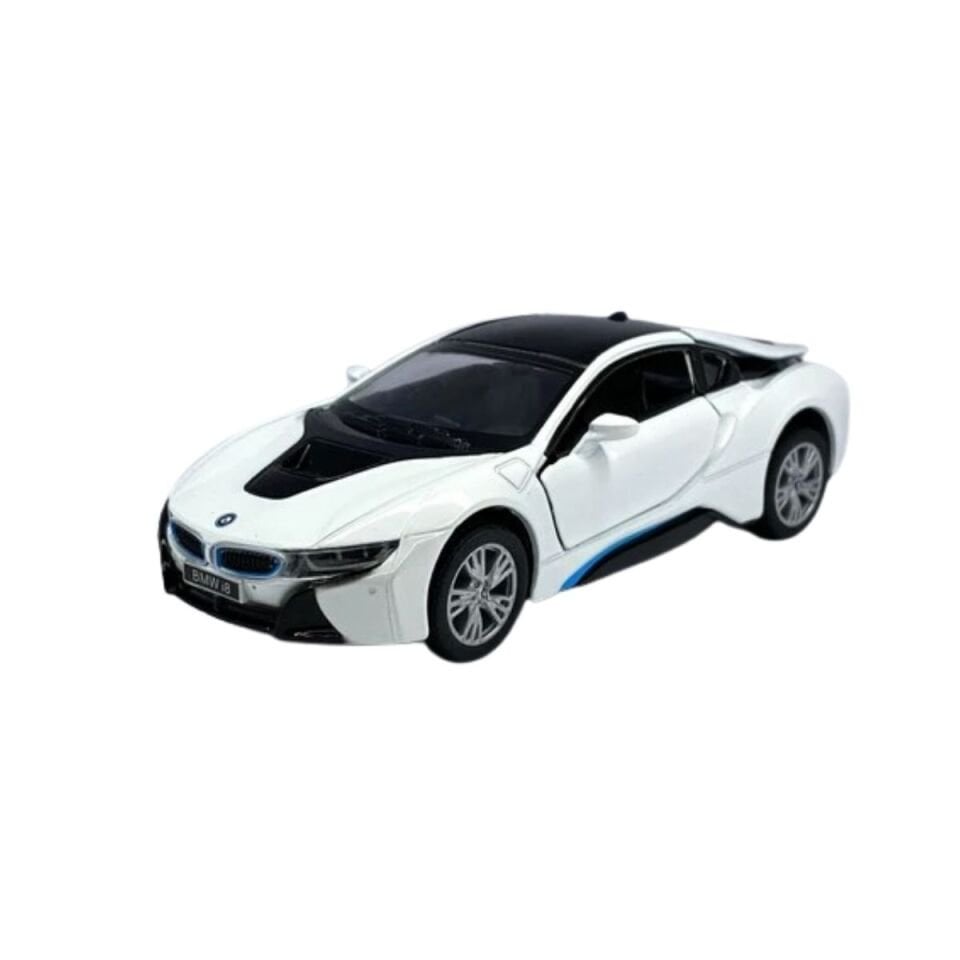 Bmw i8 Metal Araba 1:36 Beyaz