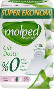 Molped Pure Soft Uzun Ped 20'li