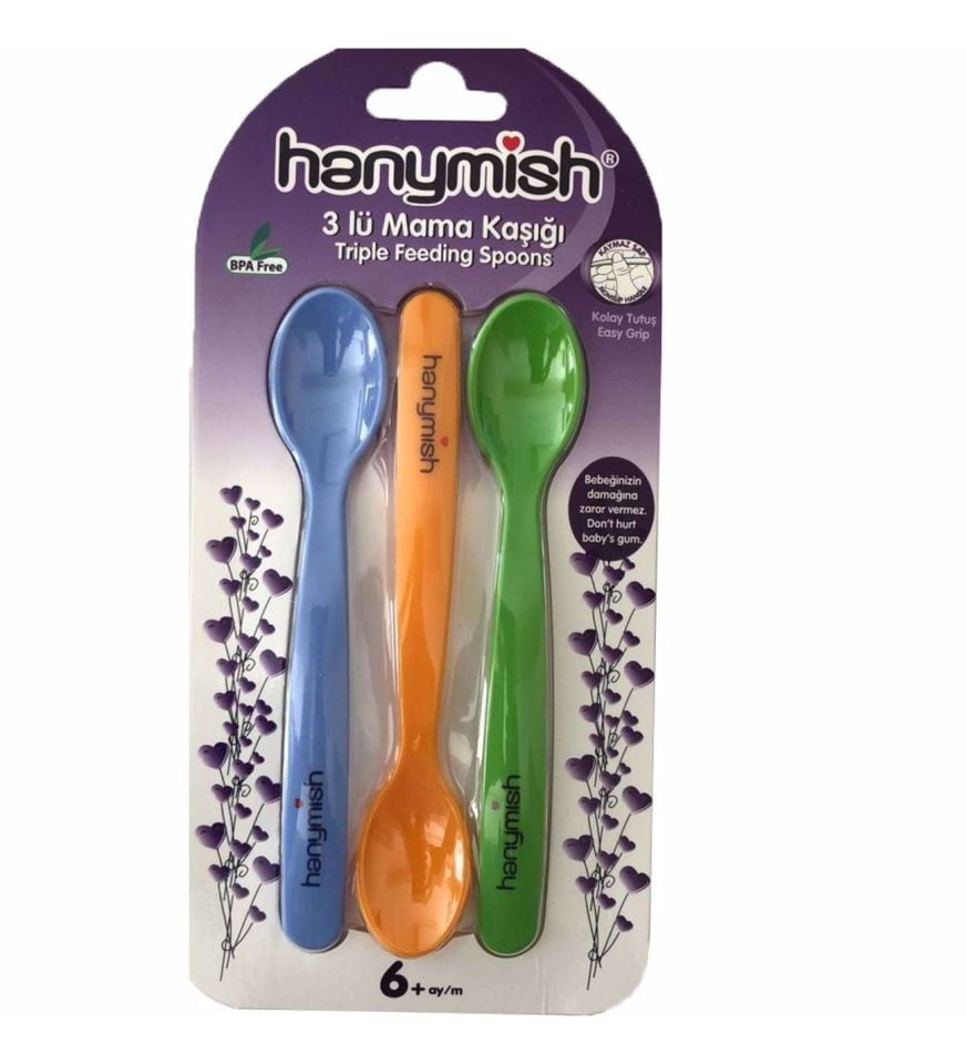 Hanymish Mama Kaşığı (PP) 3lü 510