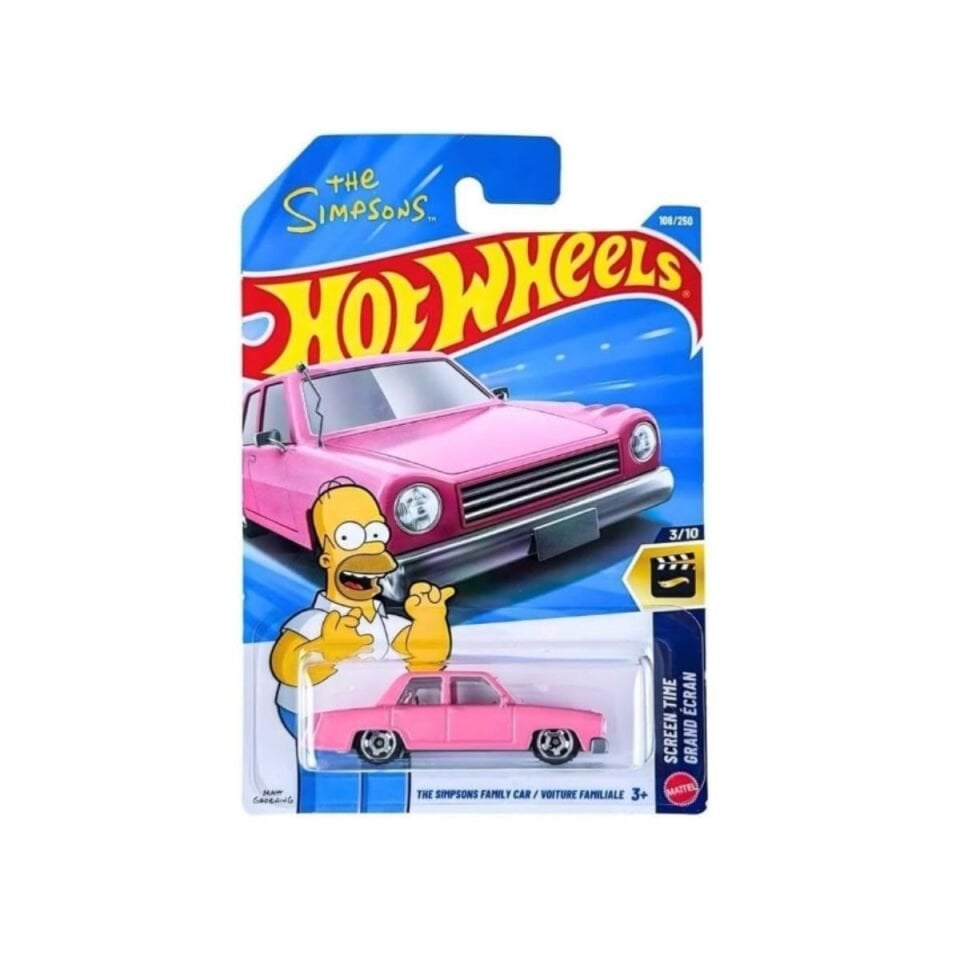 Hot Wheels The Simpsons Family Car / Voiture Familiale
