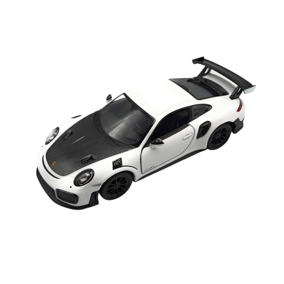 Porsche 911 GT2 Rs Metal Araba 1:36 Beyaz