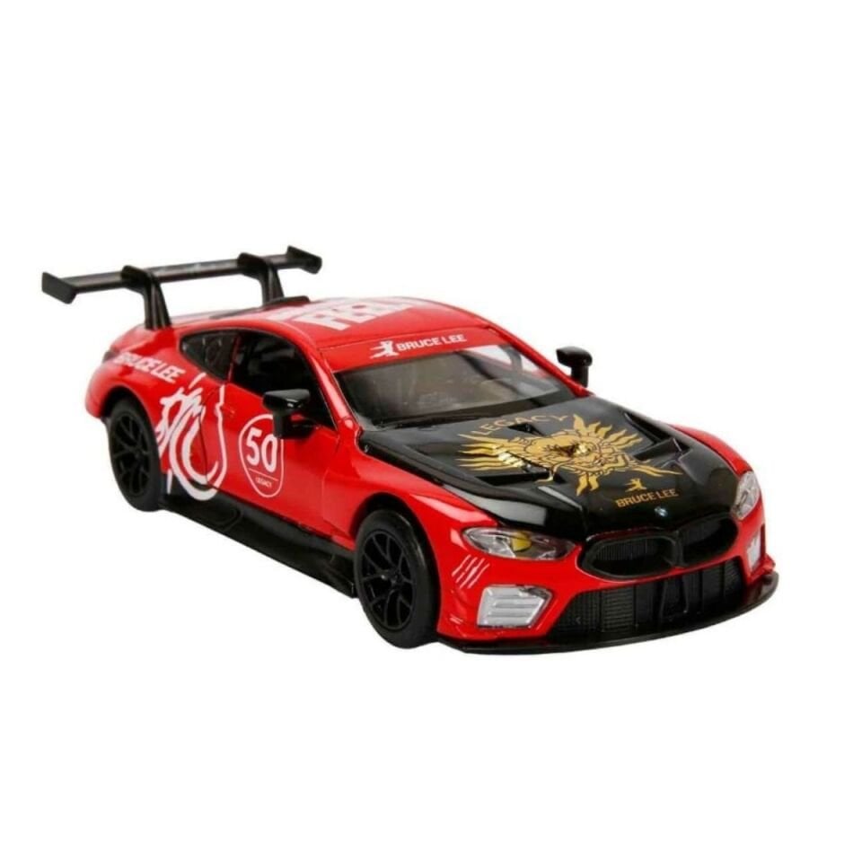Bmw M8 GTE Bruce Lee Tema Metal Araba 1:32 Kırmızı