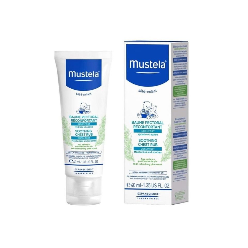 Mustela Rahatlatıcı Göğüs Balsamı 40 ml