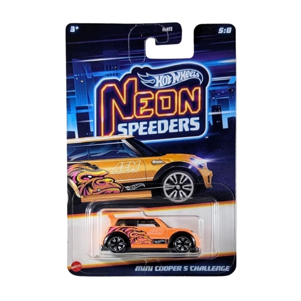 Hot Wheels Neon Mini Cooper S Challenge