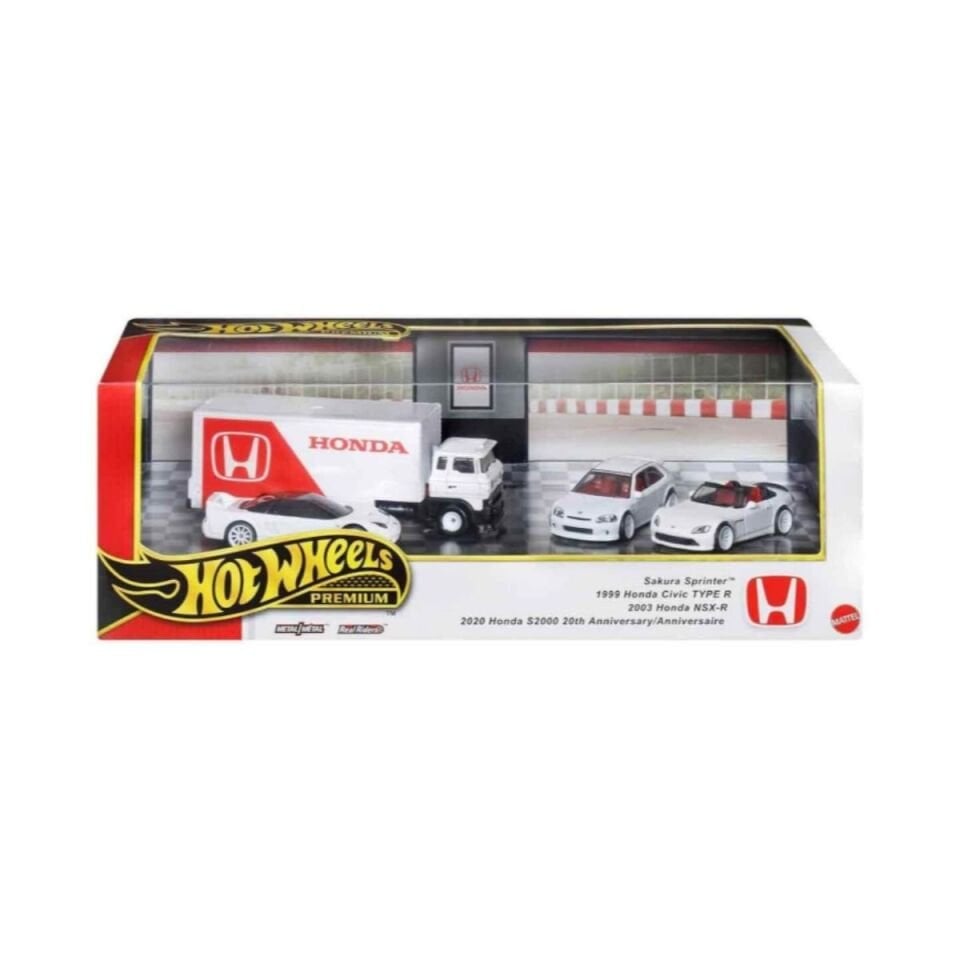 Hot Wheels GMH39 Premium Honda Taşıyıcı Set
