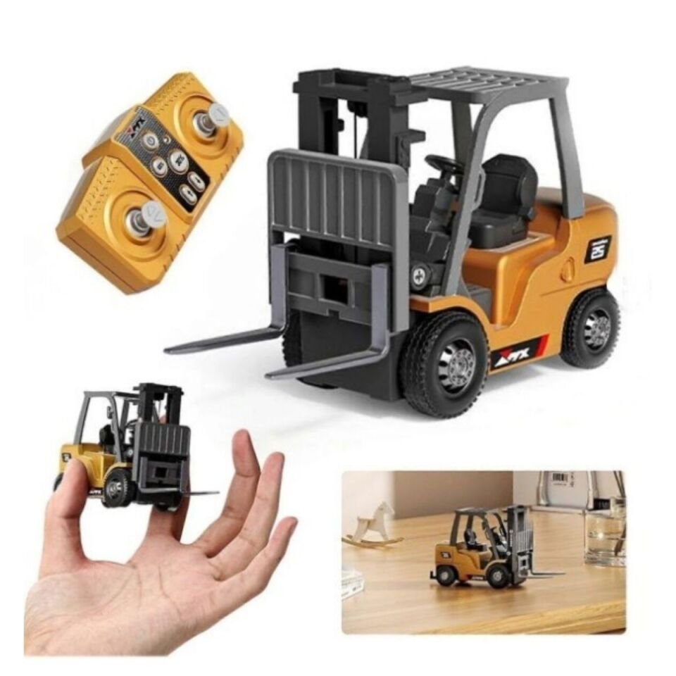 Uzaktan Kumandalı Çok Fonksiyonlu Forklift 1:64