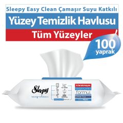 Sleepy Yüzey Temizlik Havlusu 100'lü Çamaşır Suyu Katkılı