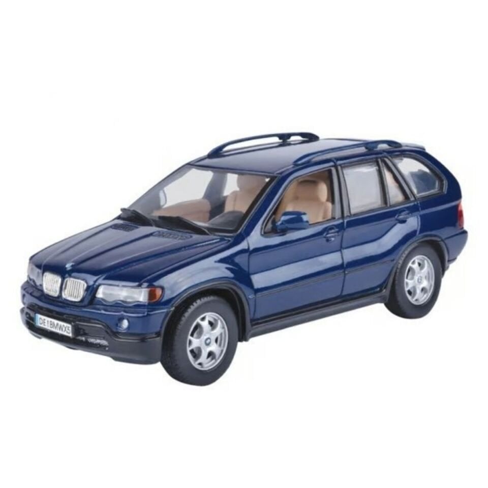 Bmw X5 (E53) Metal Araba 1:24 Mavi