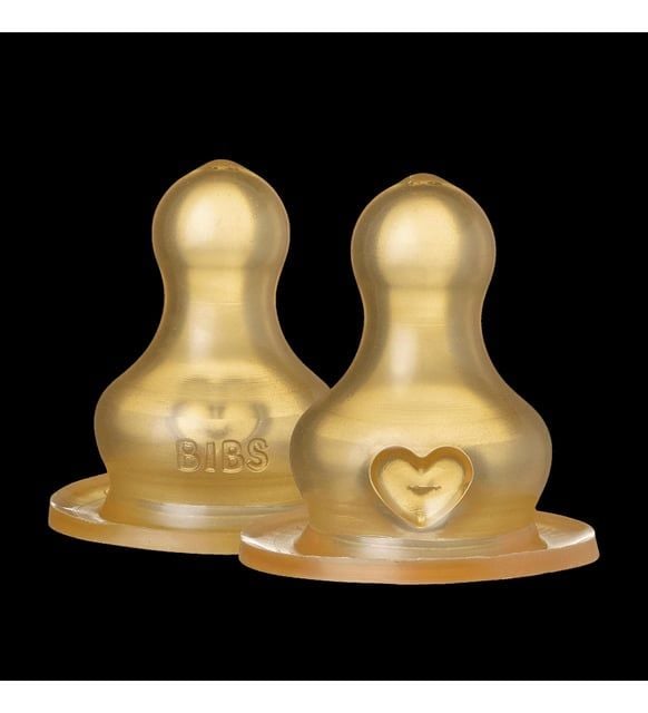 Bibs Baby Bottle İkili Kauçuk Biberon Ucu-Yavaş Akış
