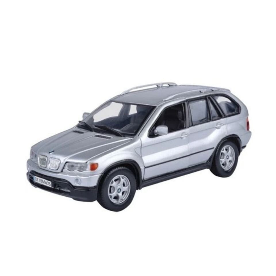 Bmw X5 (E53) Metal Araba 1:24 Gri
