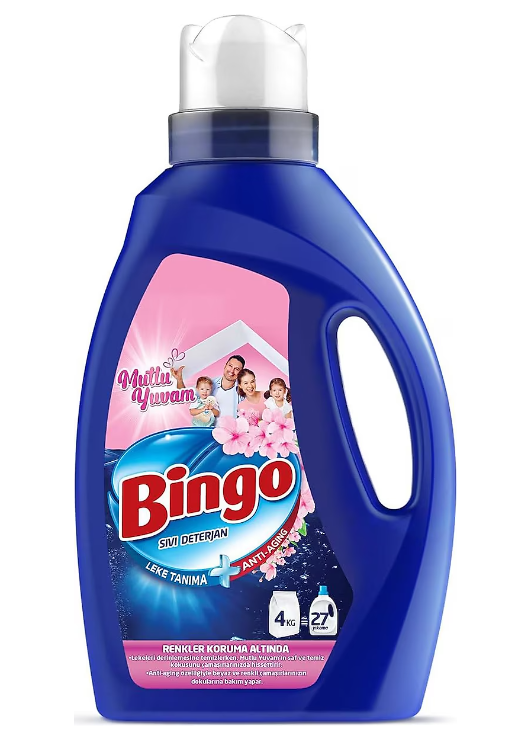 Bingo Sıvı Deterjan Mutlu Yuvam 1775 Ml
