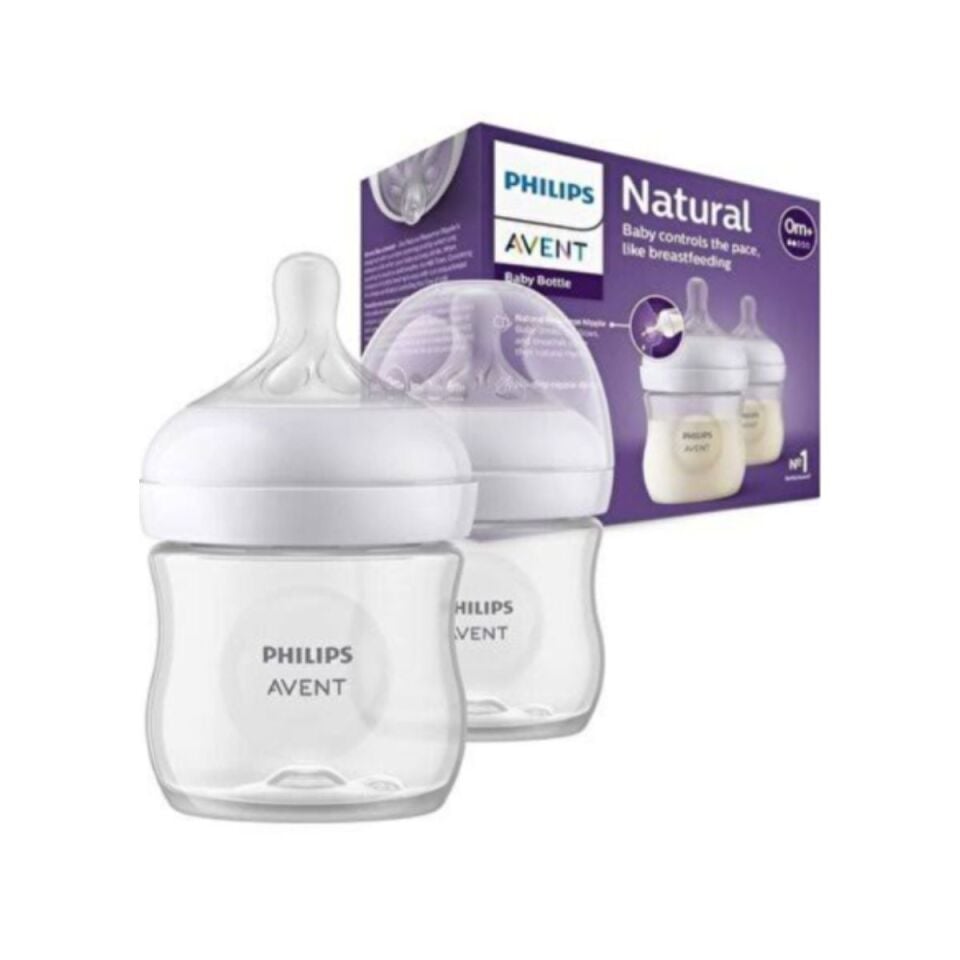 Avent Natural PP 2'li Biberon Seti  125 ml 0m+ Ay SCY900/02
