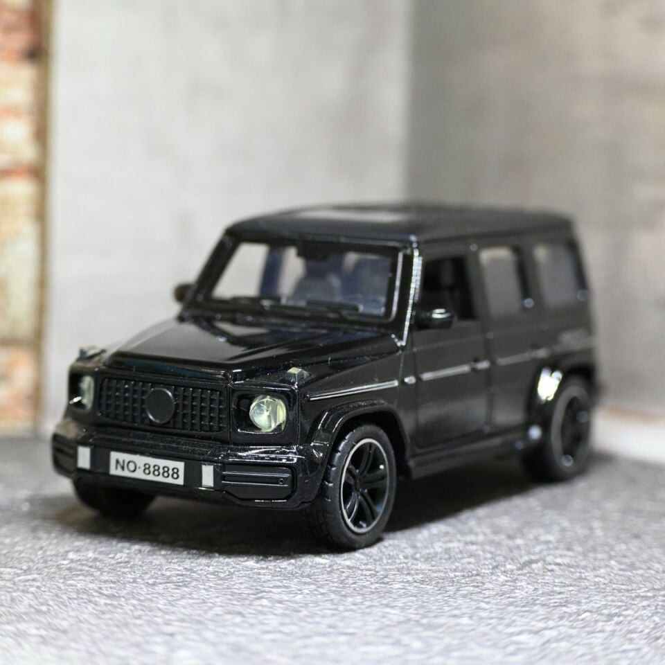 MERCEDES G900 METAL OYUNCAK ARABA SİYAH 1:32