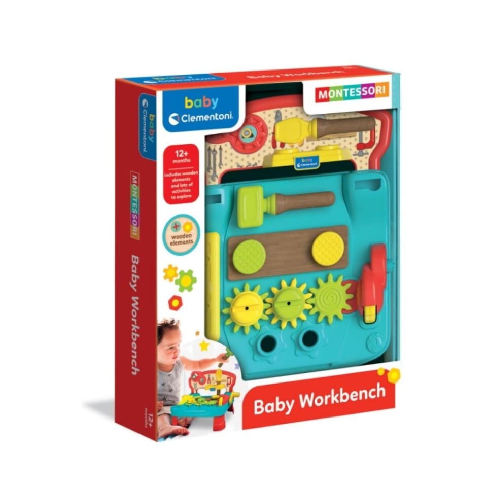Clementoni Baby Montessori Çalışma Tezgahı