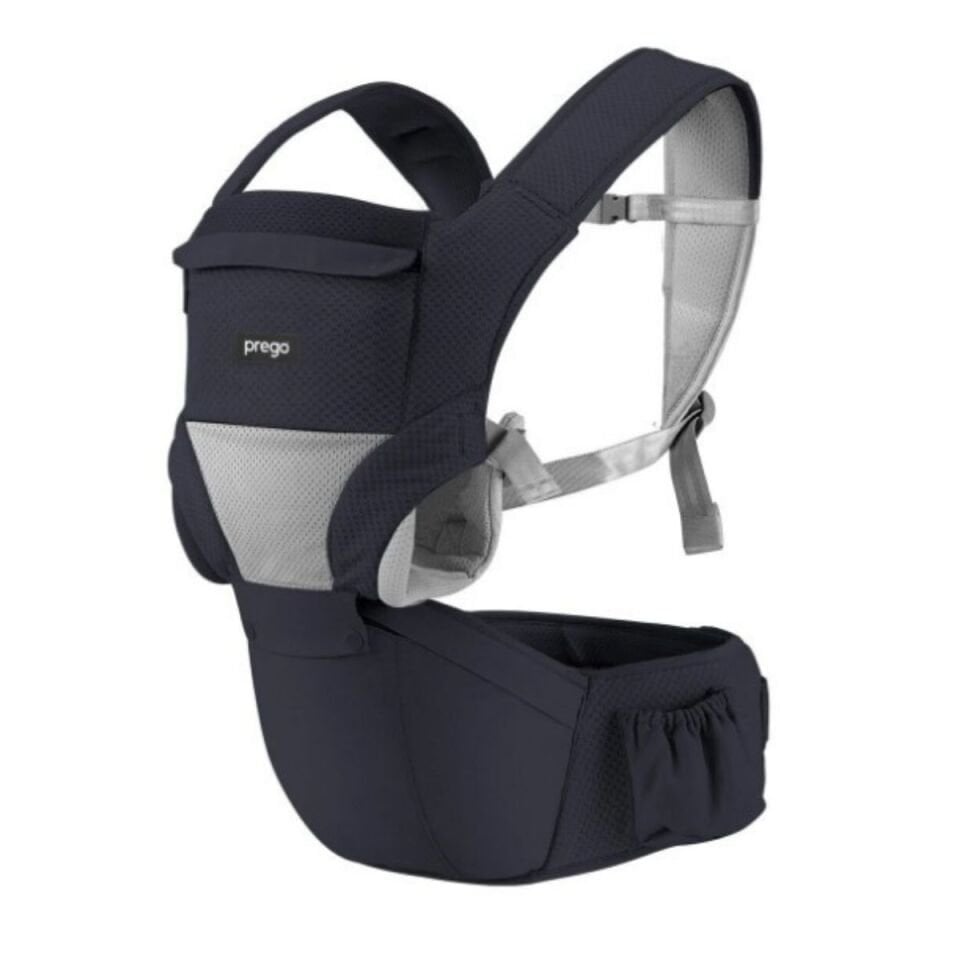 Prego Angel Anatomik Bebek Kangurusu Siyah 3098