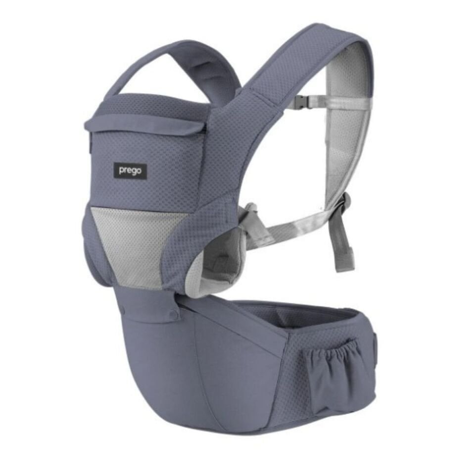 Prego Angel Anatomik Bebek Kangurusu Gri 3098