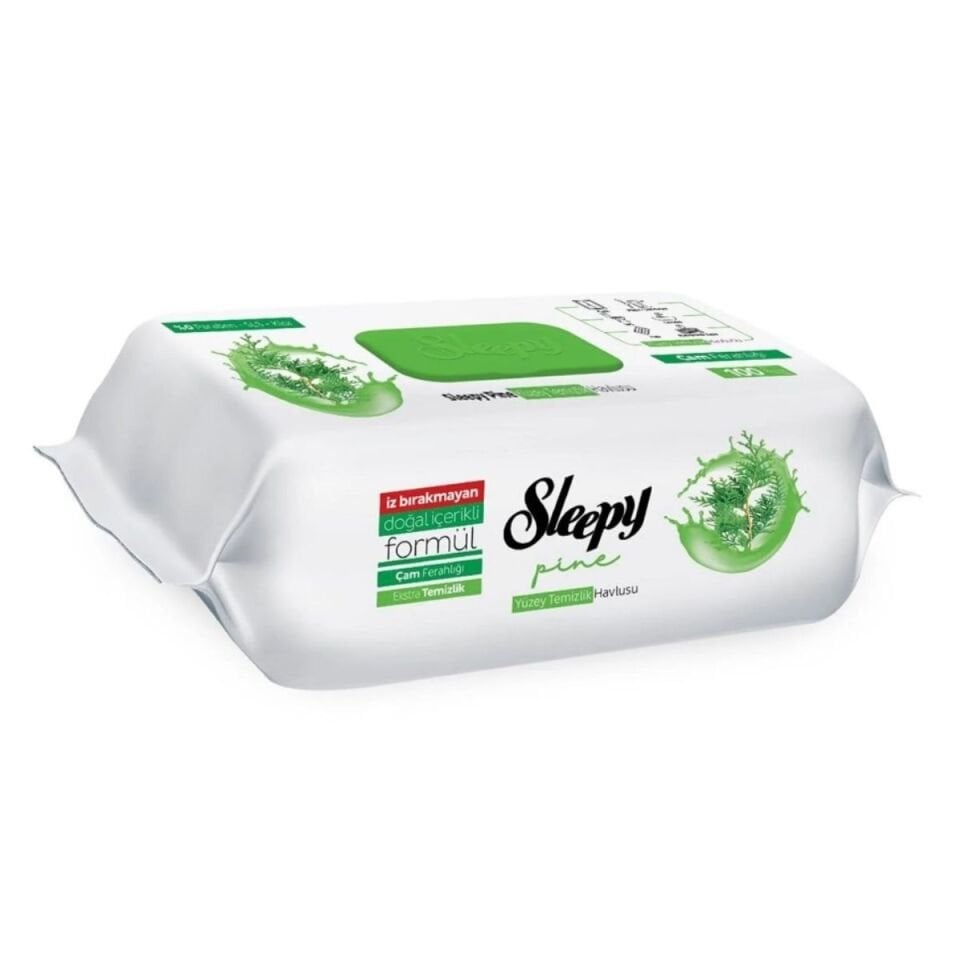 Sleepy Yüzey Temizlik Havlusu Çam Ferahlığı 100’lü