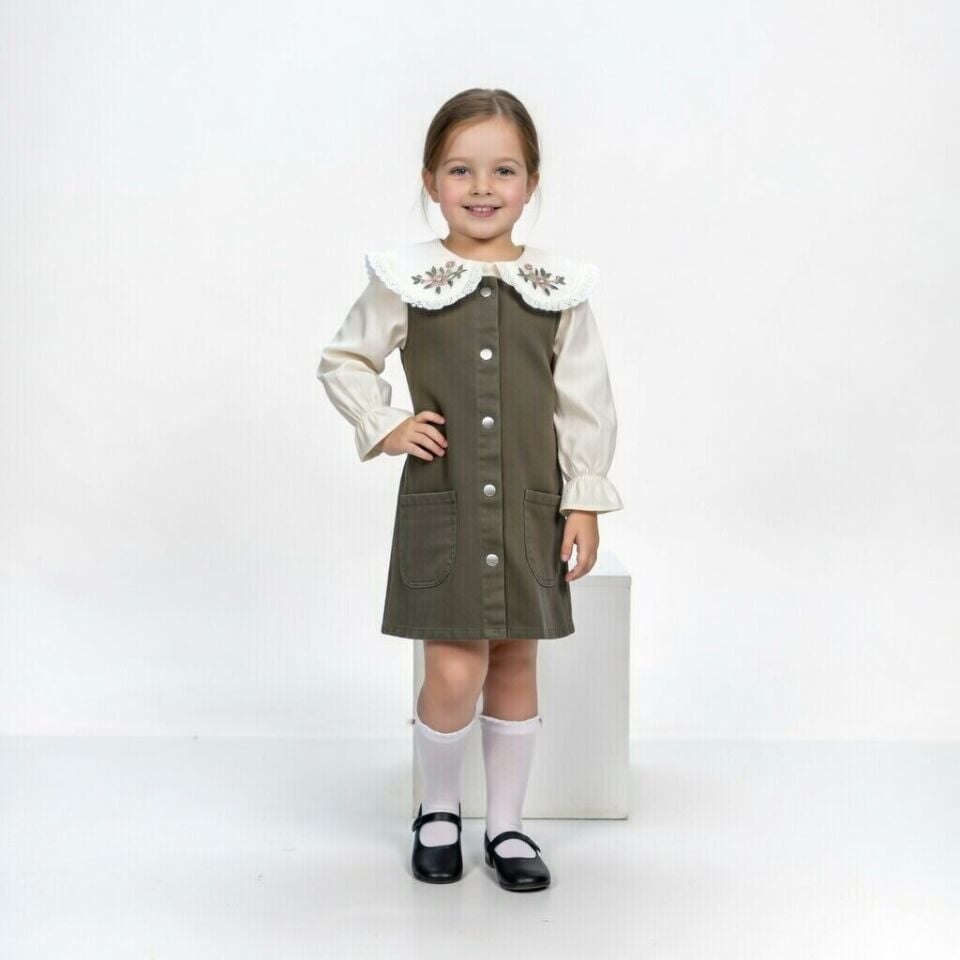 PAYTO RENKLİ KOT JİLE GÖMLEK TAKIM P240251