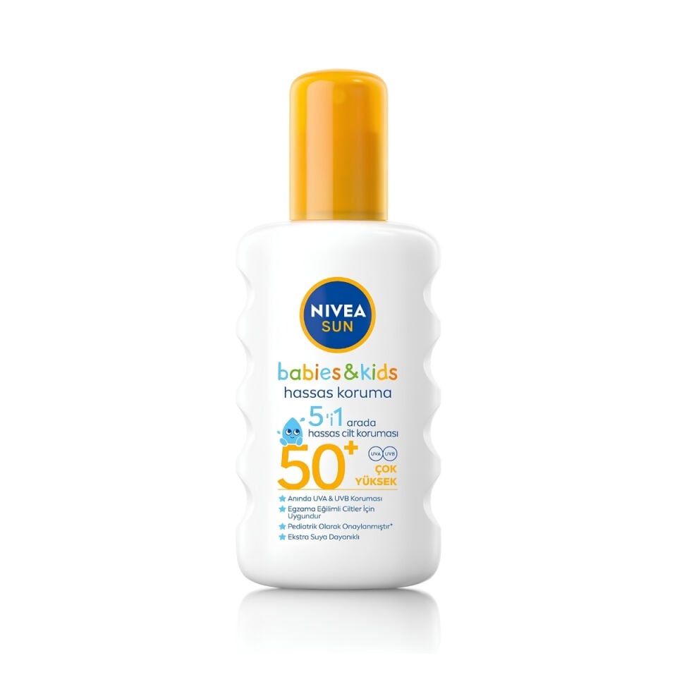 Nivea Sun Babies & Kids Hassas Koruma SPF 50+ 200 ml