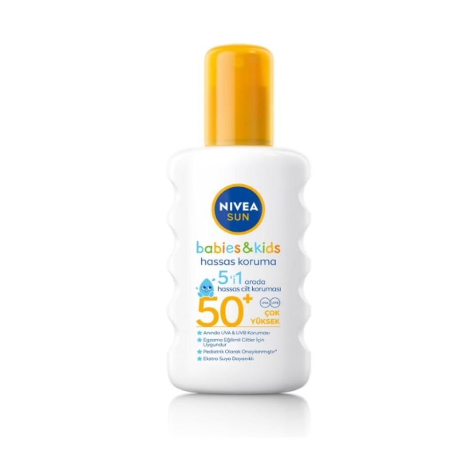Nivea Sun Babies & Kids Hassas Koruma SPF 50+ 200 ml