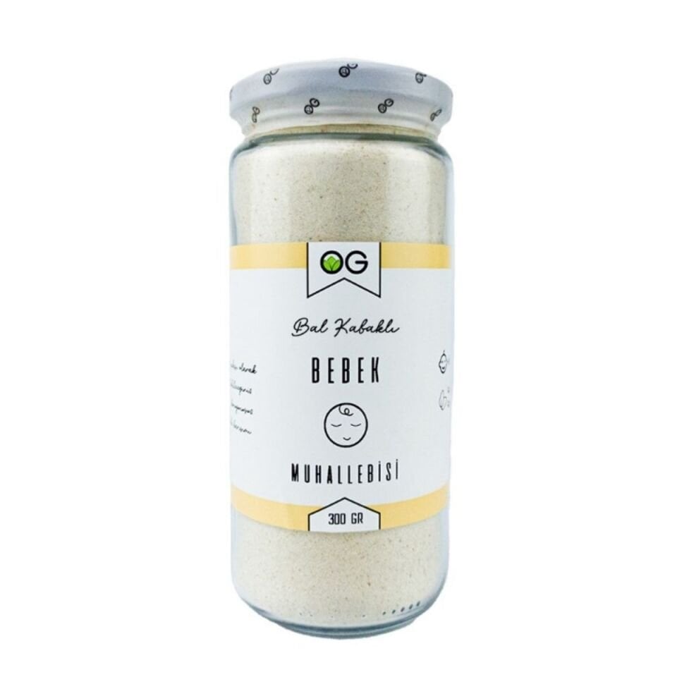 OG Natural Organik Balkabaklı Bebek Muhallebi Karışımı 300Gr