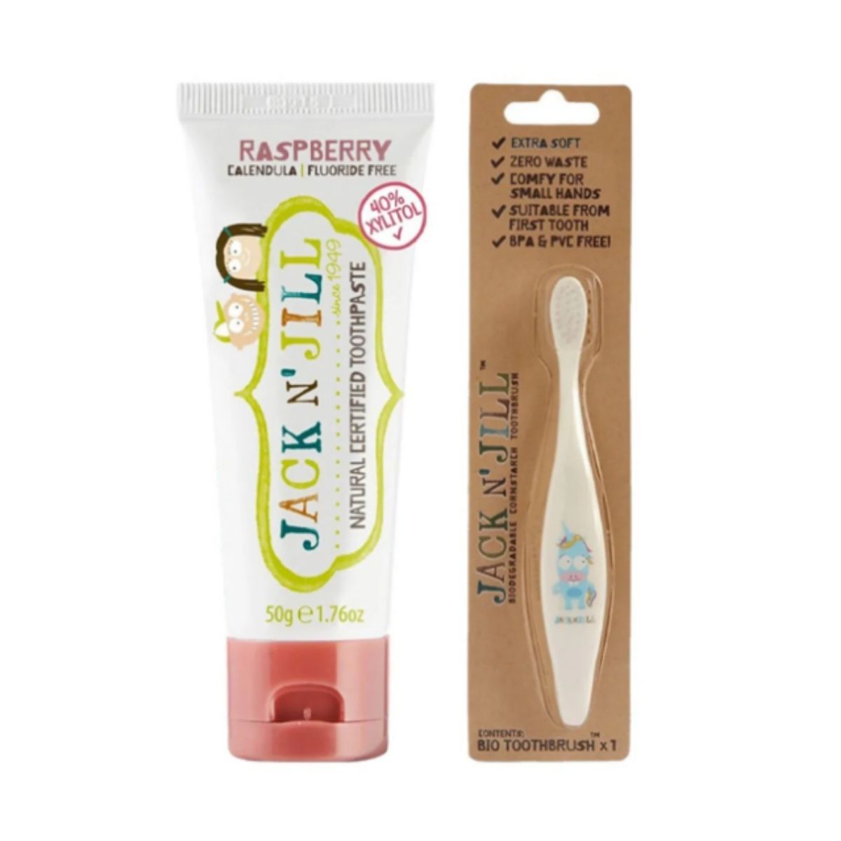 Jack N’ Jill Diş Macunu 50 gr + Diş Fırçası