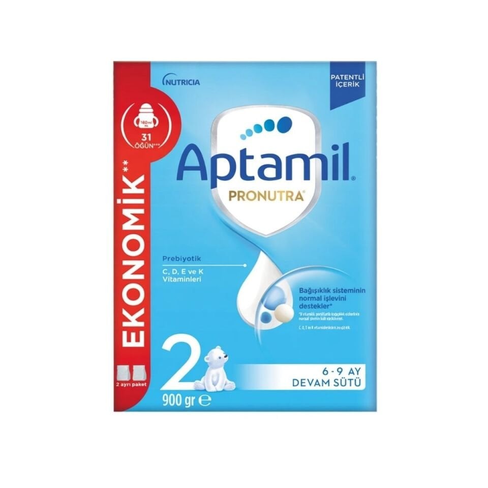 Aptamil 2 Numara Mama Devam Sütü 900 gr