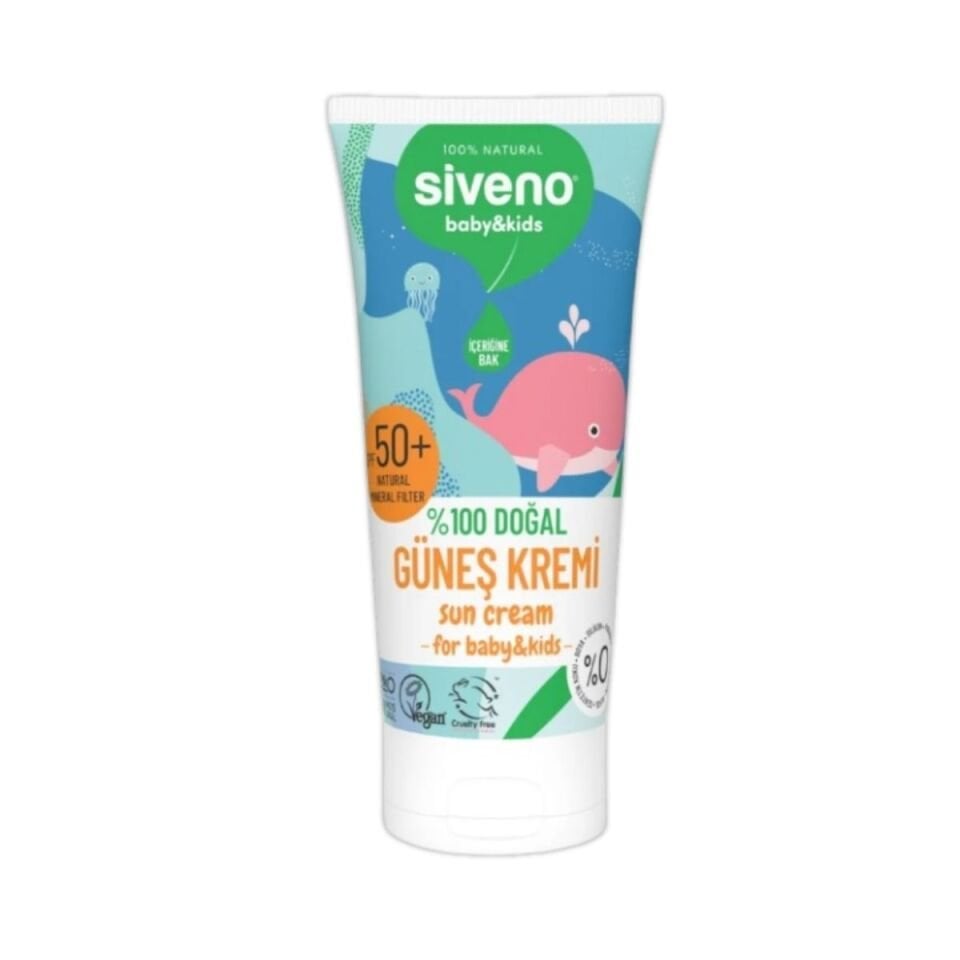 Siveno Doğal Bebek Güneş Kremi 50ml