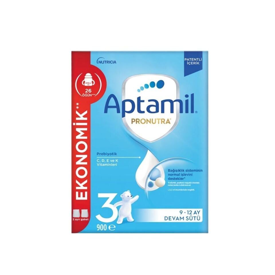 Aptamil 3 Numara Mama Devam Sütü 900 gr