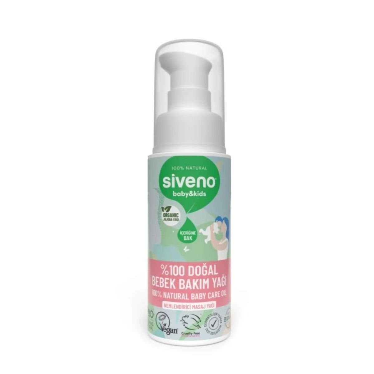 Siveno Doğal Bebek Yağı 50ml