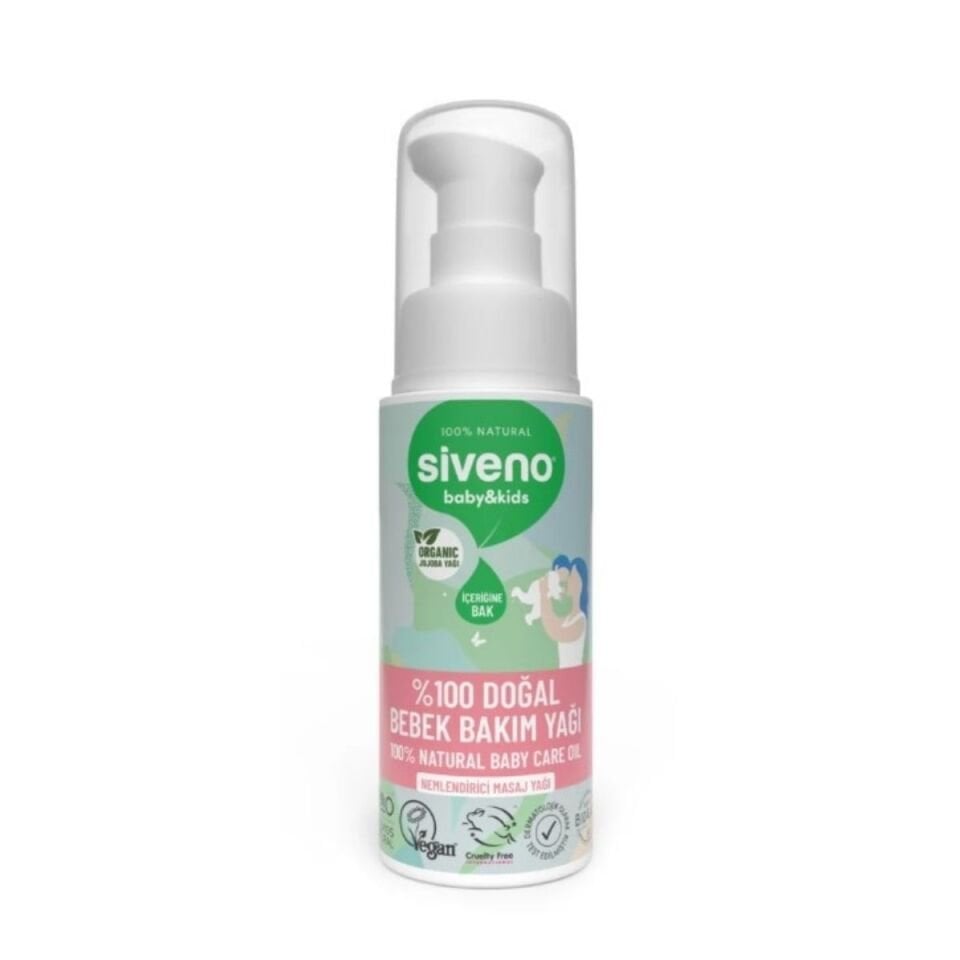 Siveno Doğal Bebek Yağı 50ml