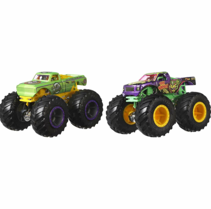 Hot Wheels Monster Trucks GUCLU IKILI 1:64 ARABALAR