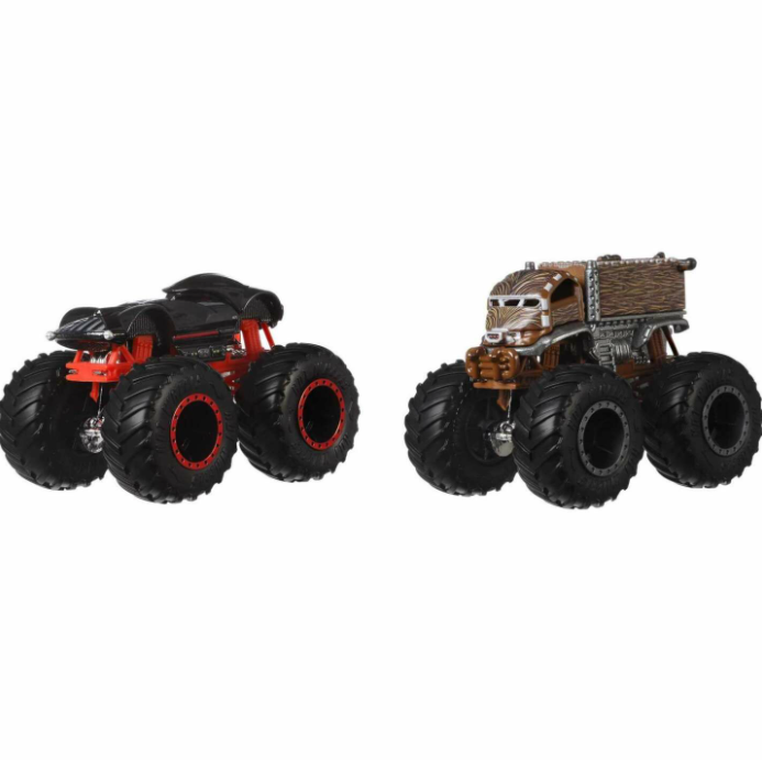Hot Wheels Monster Trucks GUCLU IKILI 1:64 ARABALAR