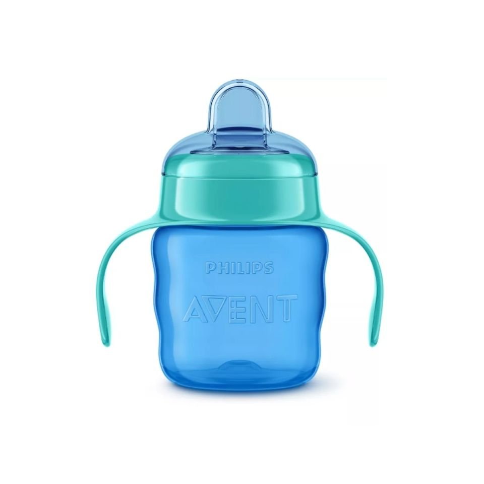 Avent Alıştırma Bardağı Damlatmayan  200 Ml Mavi Scf551/05