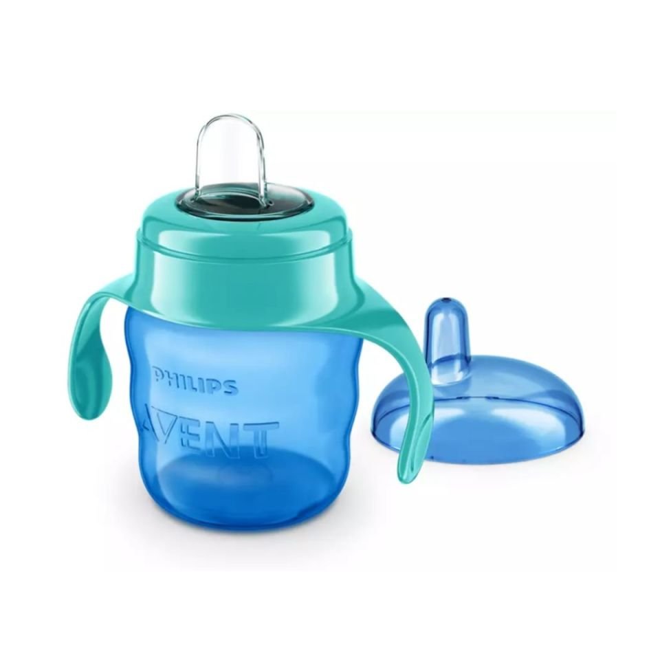 Avent Alıştırma Bardağı Damlatmayan  200 Ml Mavi Scf551/05