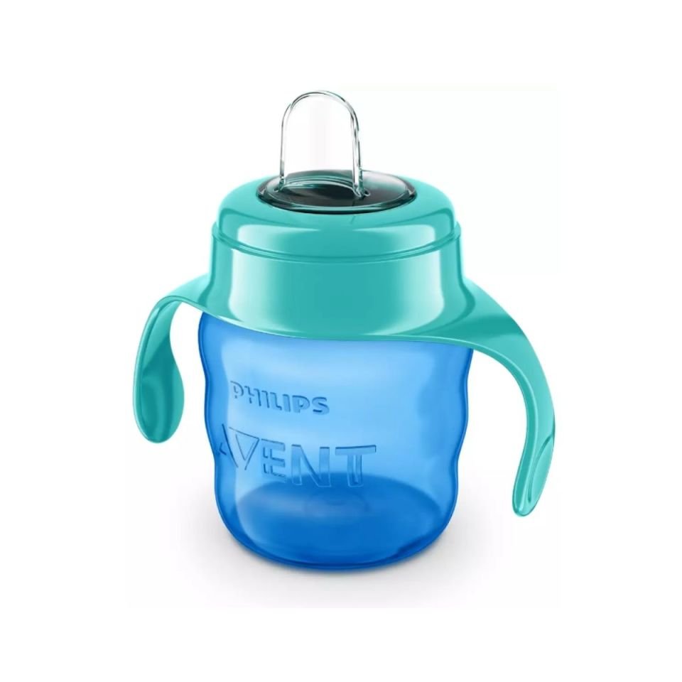 Avent Alıştırma Bardağı Damlatmayan  200 Ml Mavi Scf551/05