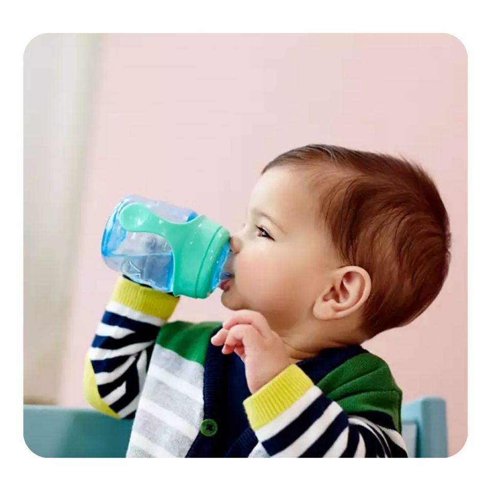 Avent Alıştırma Bardağı Damlatmayan  200 Ml Mavi Scf551/05