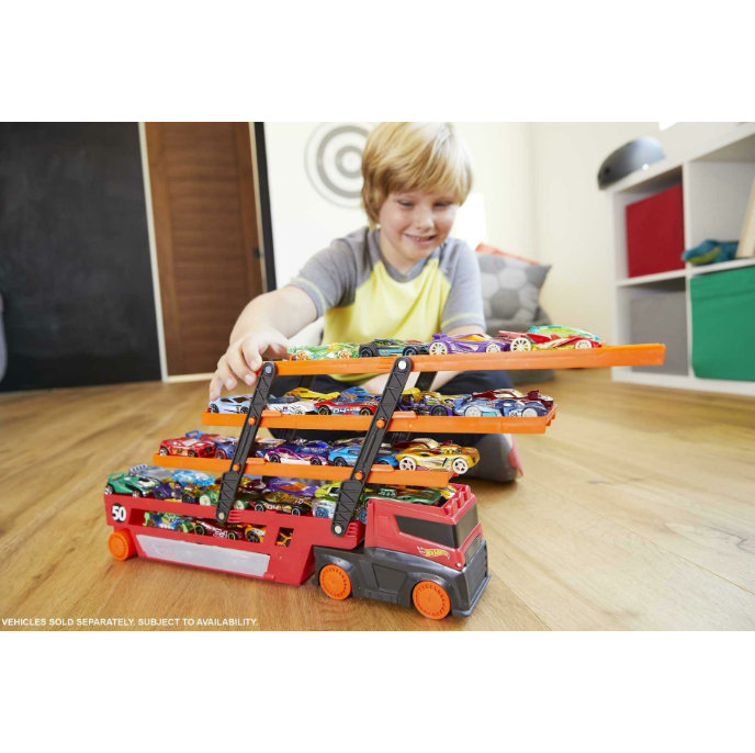 Hot Wheels MEGA TIR KIRMIZI TURUNCU