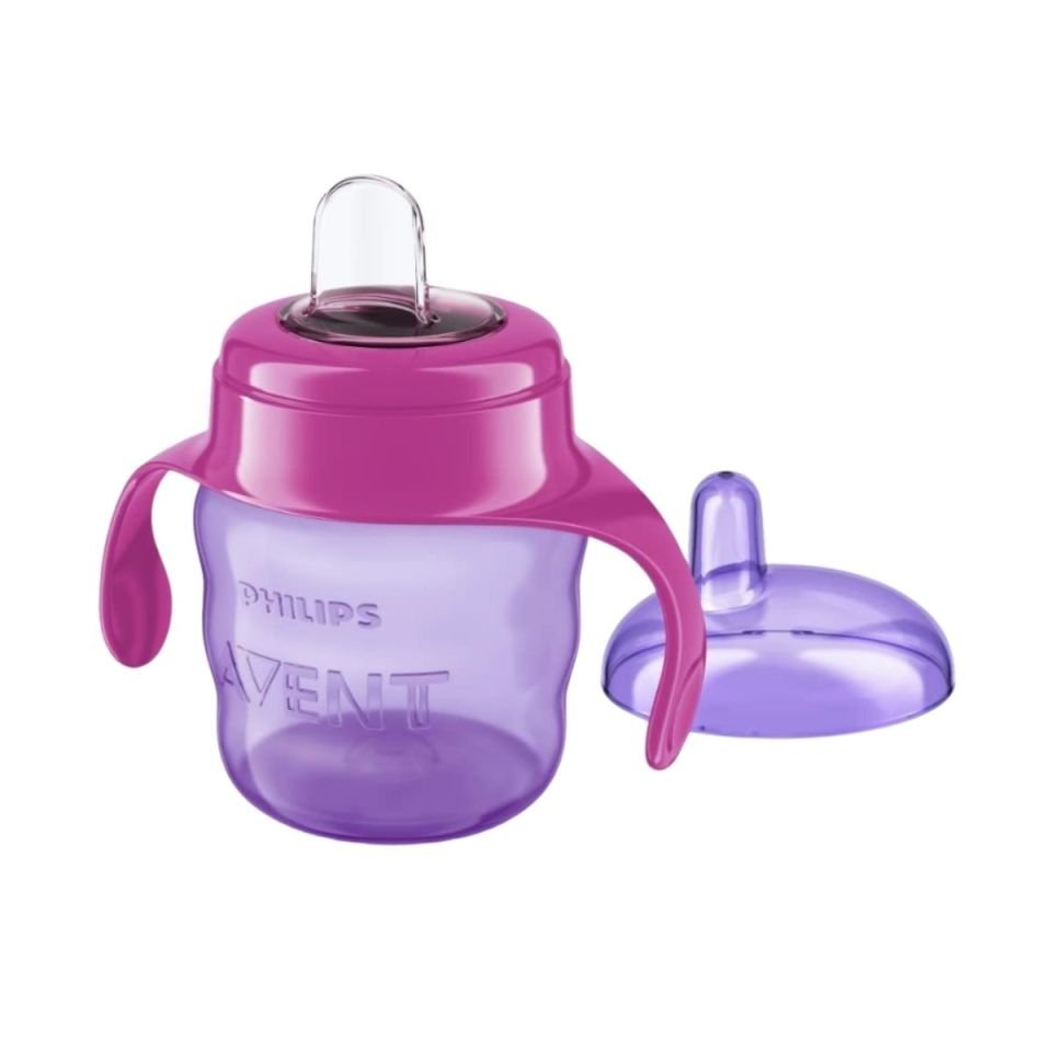 Avent Alıştırma Bardağı Damlatmayan Pembe Scf551/03