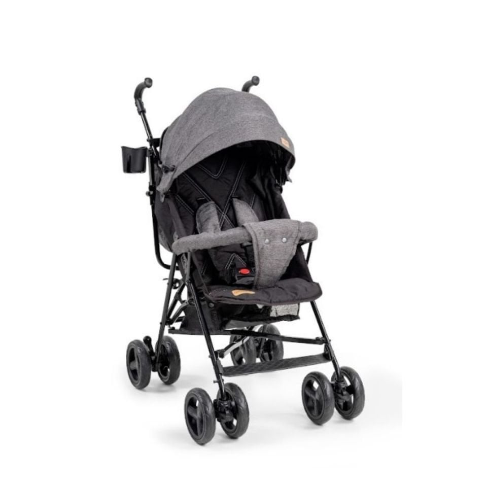 Baby2go Verona Baston Bebek Arabası Siyah