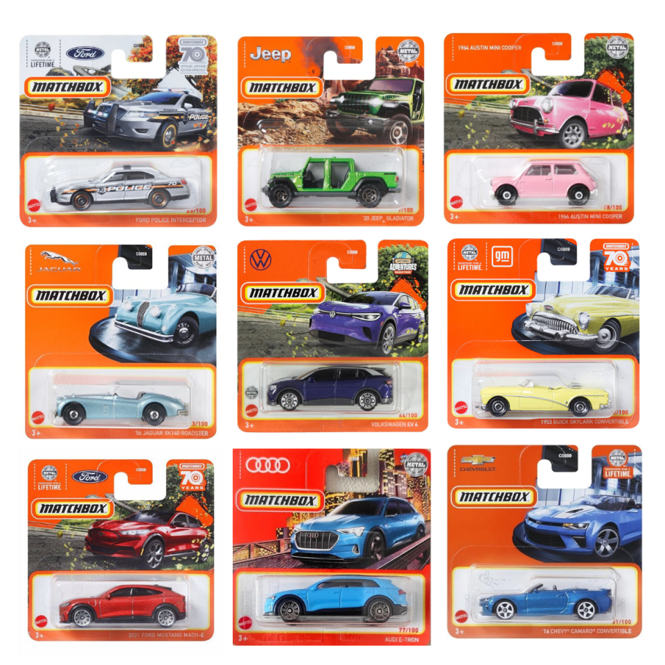 Mattel Matchbox Karışık Tekli Araba