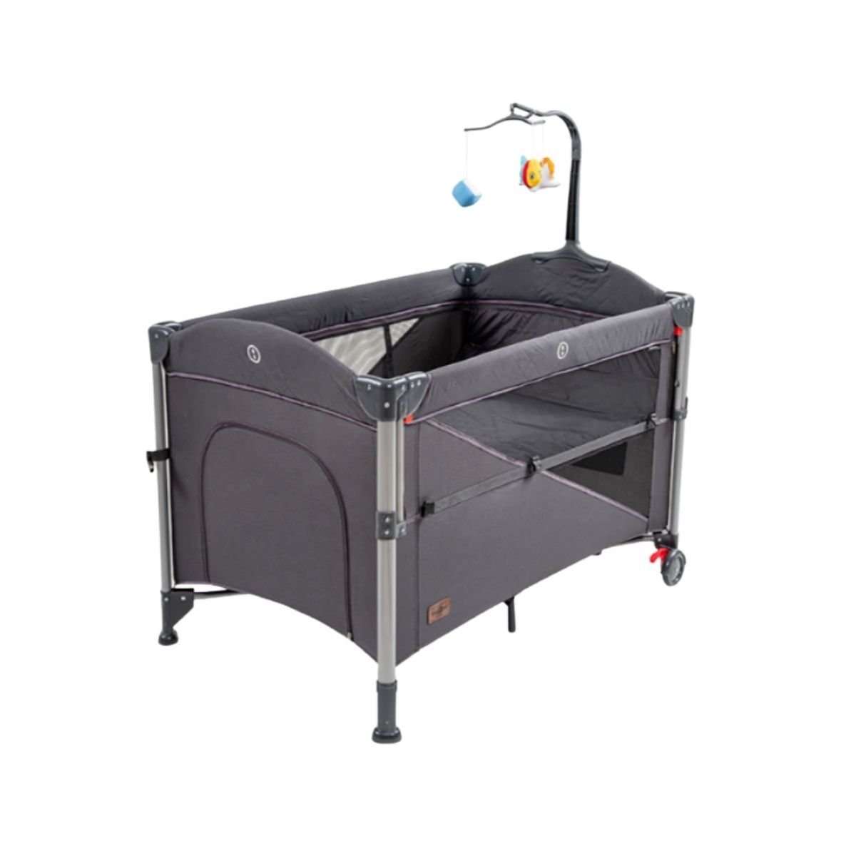 Baby2go Camellia Oyun Parkı Anne Yanı 70x110 Antrasit Gri