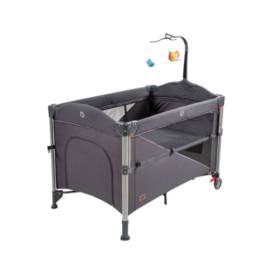 Baby2go Camellia Oyun Parkı Anne Yanı 70x110 Antrasit Gri