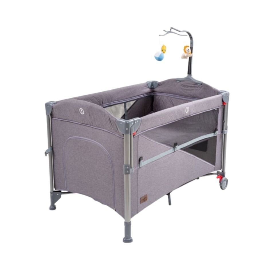 Baby2go Camellia Oyun Parkı Anne Yanı 70x110 Koyu Gri
