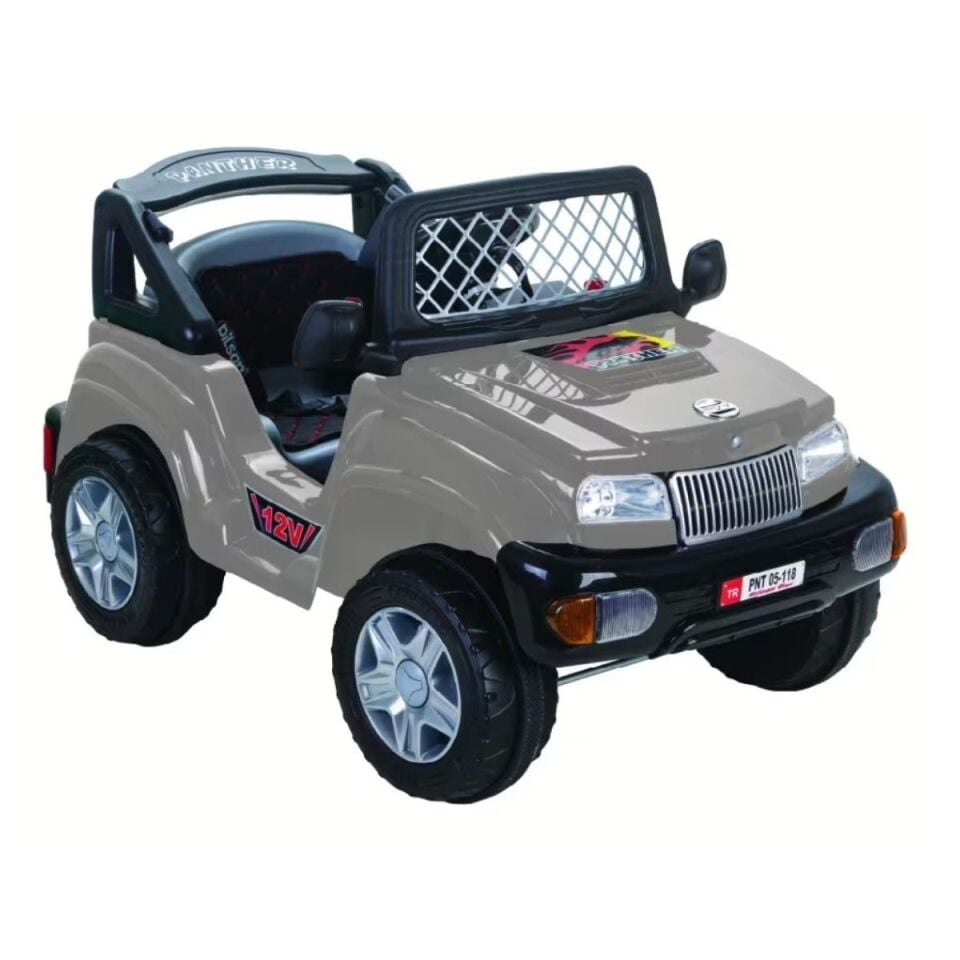 Pilsan Panter 12v Akülü Araba Gri