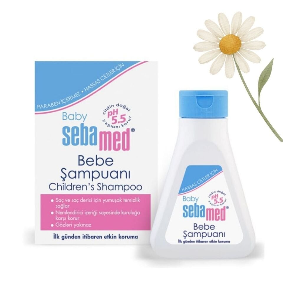 Sebamed Baby PAPATYA ÖZLÜ  Şampuan 150 ml