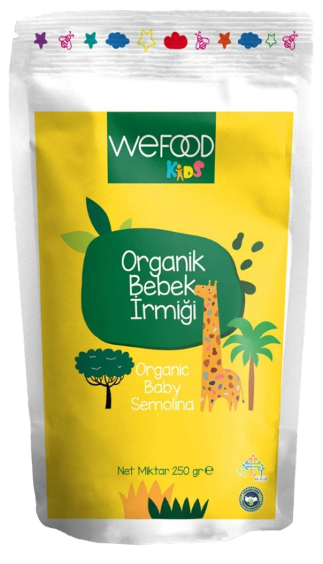 Wefood Kids Organik Bebek İrmiği 250gr