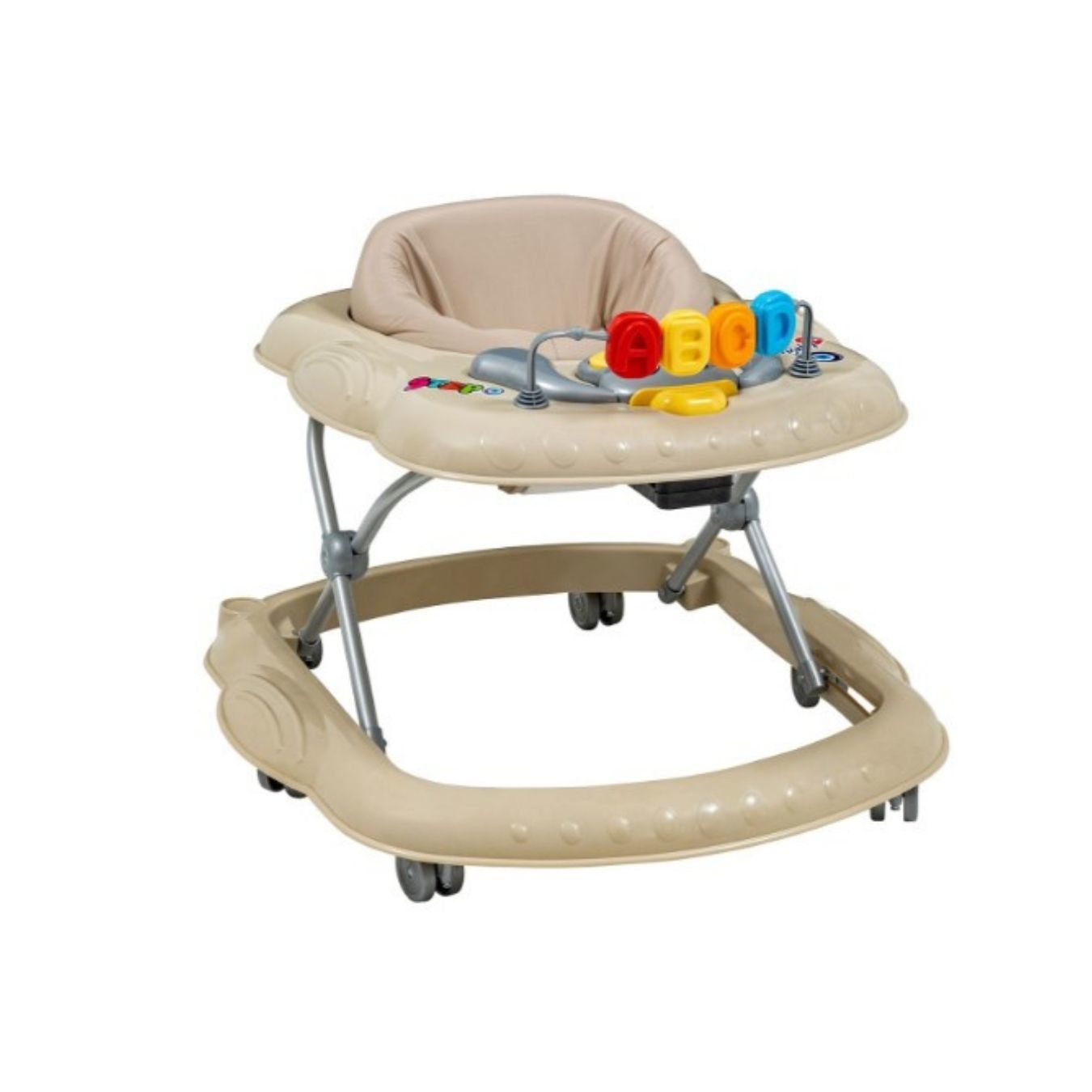 Baby2go Step Müzikli Yürüteç Kahve