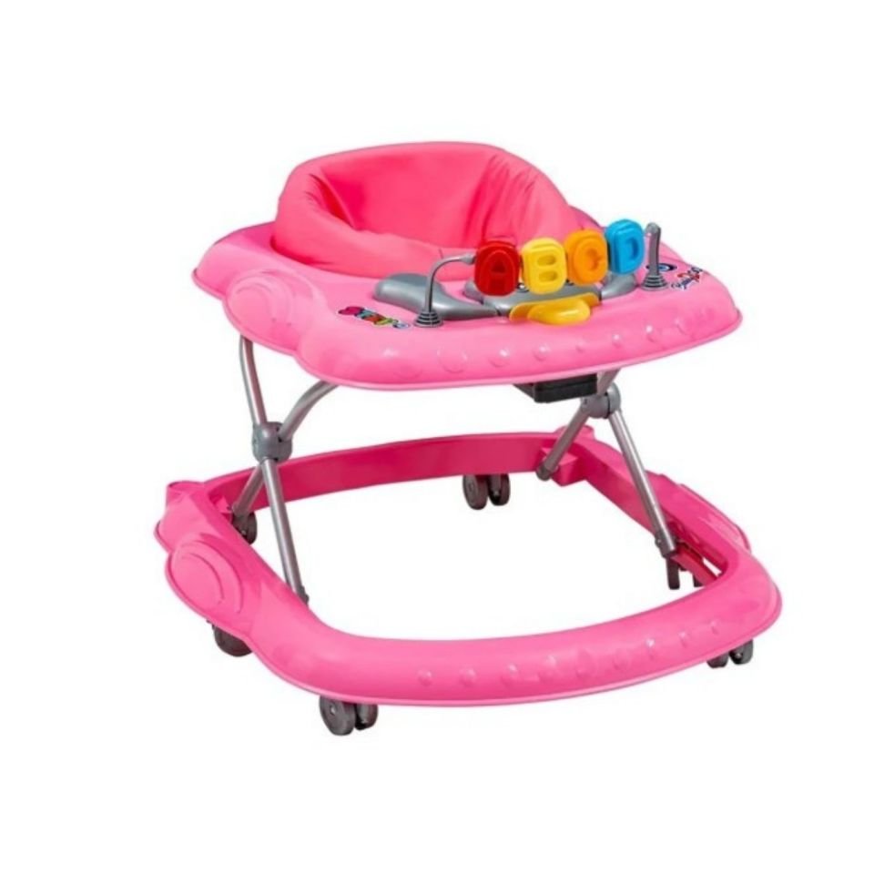 Baby2go Step Müzikli Yürüteç Pembe