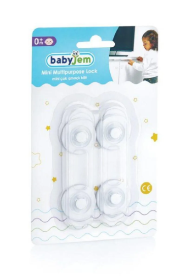 BABYJEM 059 MİNİ ÇOK AMAÇLI KİLİT 2 ADET 05903